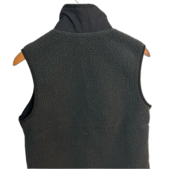 The North Face Black Cragmont Fleece Vest Size Medium Athletic Winter Snow - Picture 15 of 16